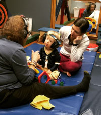 Example of Therapeutic Listening in a session